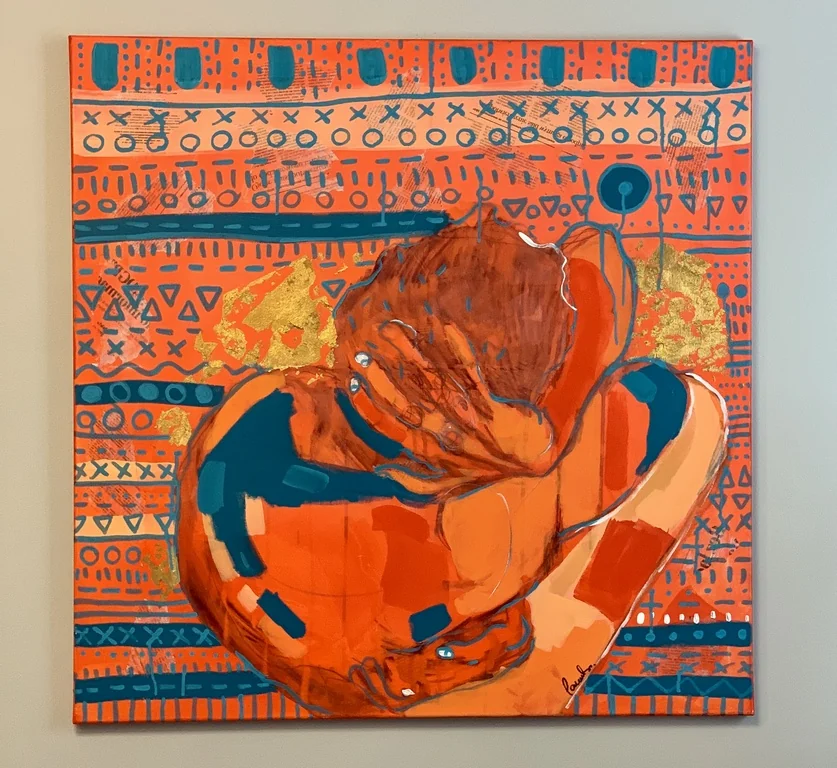 Figurative painting from the Danske Gas collection